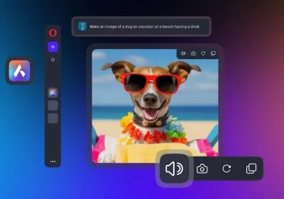 opera google gemini aria