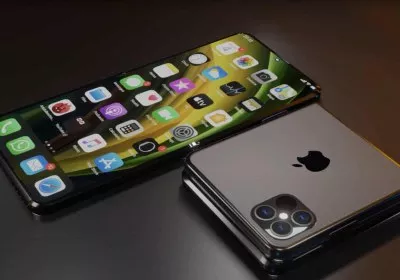 iphone apple with video foldable flip phone