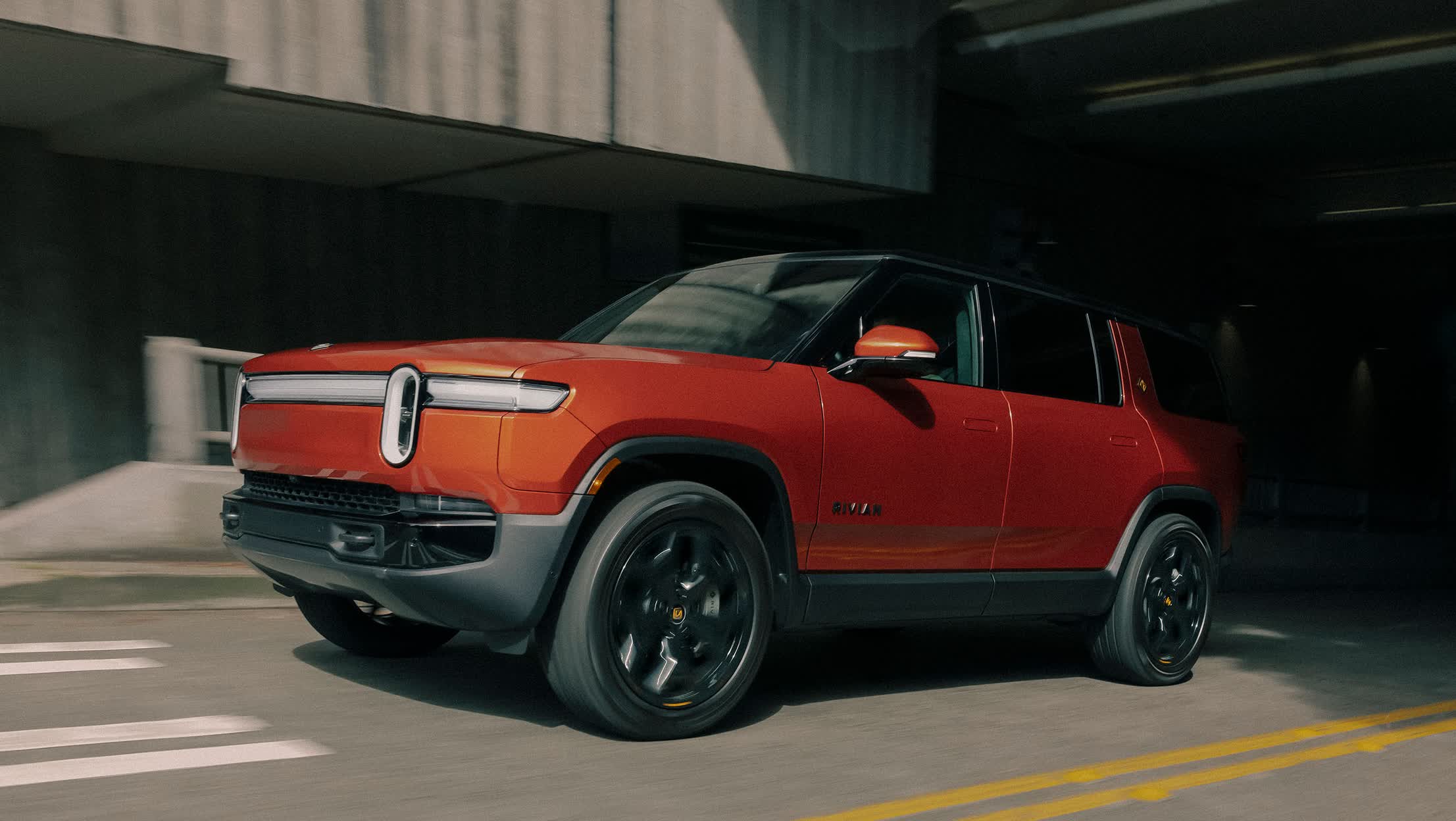 Rivian's new lineup of R1 pickups and SUVs feature Nvidia chips for enhanced performance